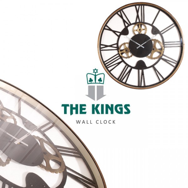【THE KINGS】Gear齒輪年代復古工業時鐘